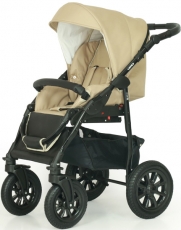 Дитяча коляска 2 в 1 Verdi Laser BLACK 9023-VLB-05, beige